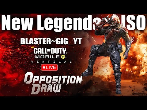 🔴4k CODM LIVE - New Legendary ISO is Worth it in 2025? 🔫 | Call of Duty Mobile | Codm Vertical LIVE