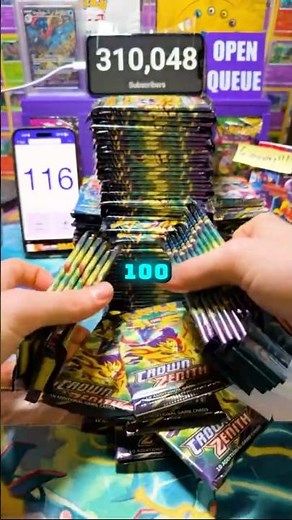 OPENING 100 CROWN ZENITH PACKS!