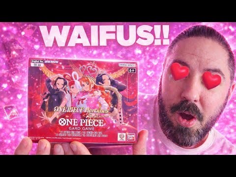 THE WAIFUS ARE HERE! I'M OPENING A BOOSTER BOX OF EB03 HEROINES EDITION, THE MOST CONTROVERSIAL O...