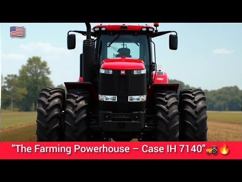 2026 Case IH Magnum 7140 Tractor – Power, Performance & Farming Technology