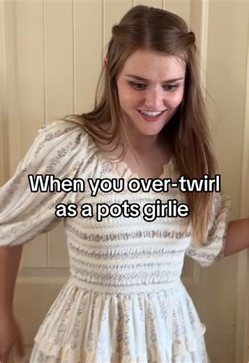 Spinning in a Dress: A Playful Twirl