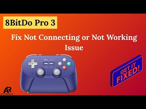 8BitDo Pro 3 – Fix Not Connecting or Not Working Issue