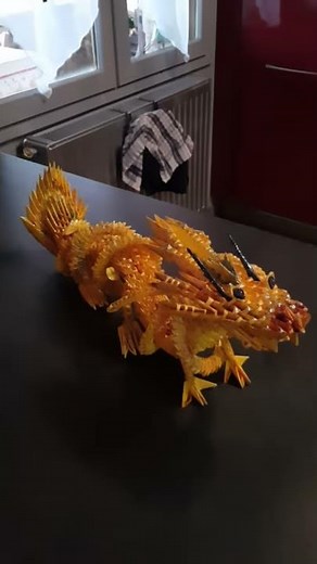 3D Origami Dragon Tutorial