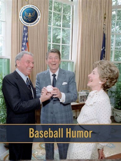 4.1M views · 125K reactions | World Series Game 5 is here, and so is some classic Ronald Reagan baseball humor. ⚾ Go Los Angeles Dodgers! | The Ronald Reagan Presidential Foundation and Institute | Facebook