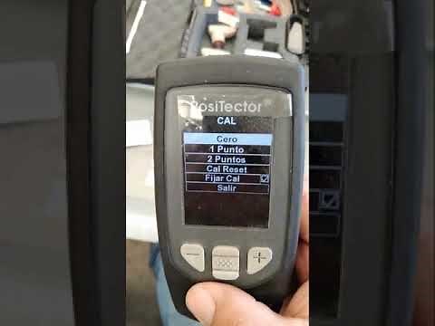 Positector 6000 verificación y ajuste PA2.