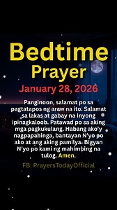 Tagalog Prayer | Prayers Today