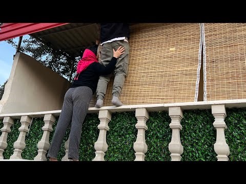 Iranian Village Life: Installing Bamboo Blinds and Homemade Dinner