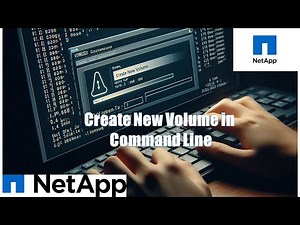 Ontap Netapp Create New Volume in Command Line #netapp