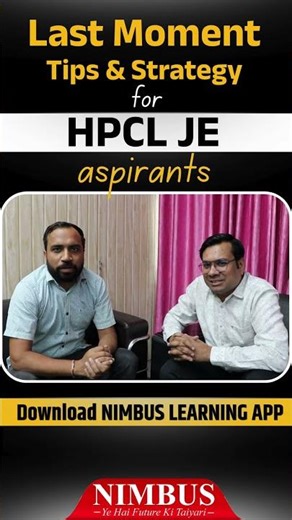 Last Moment Tips for HPCL JE Aspirants 😱 Final Revision Strategy 2026 | Score Boost Tips #hpcl
