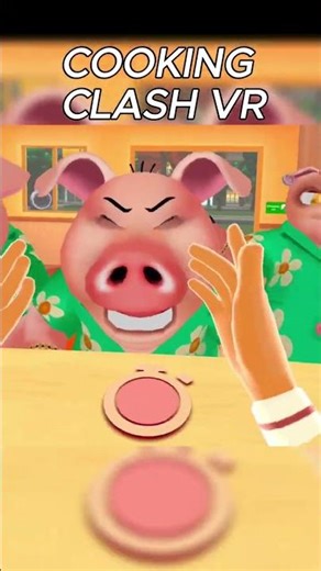 Cooking Simulator but It’s CURSED 🍔🔥🐱 #gaming #fail #cookingclashvr