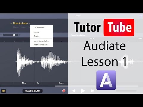 Audiate Tutorial - Lesson 1 - Interface and Getting Started