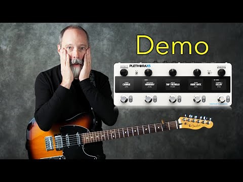 TC Electronic Plethora: Awesome Ambient Guitar Pedalboard Demo!