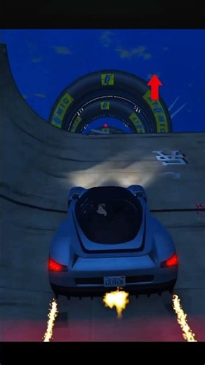 GTA 5 Impossible Underwater Rocket Stunt 😱🔥 | Menyoo Mods Challenge | Insane Ring Race!