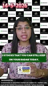 2 stocks that you can still keep on your radar today!