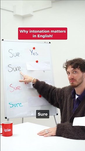 Why does intonation matter in English? #english #teacher #shorts