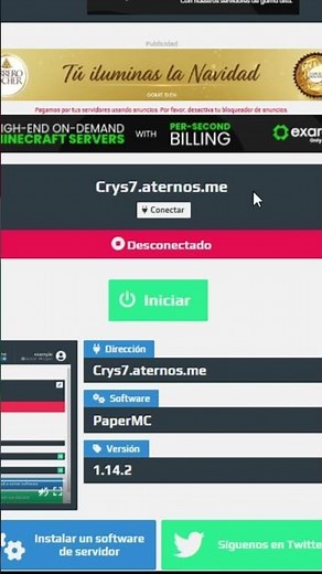 Shorts: Como obtener la ip de tu servidor de minecraft PARA CUALQUIER TIPO DE HOSTING