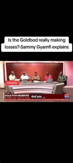 Sammy Gyamfi Sheds Light on Goldbod Losses