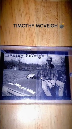 TIMOTHY MCVEIGH TRUE CRIME CARD #timothymcveigh #truecrimecards