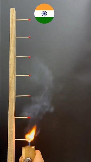 Matchstick Fire Challenge 🔥 | Level 6 | Satisfying Experiment