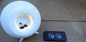 A Speaker With Dancing Ferrofluid