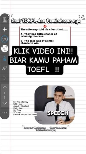 Tes Toefl dan Pembahasan Nya - Soal Toefl dan Pembahasannya - Belajar Bahasa Inggris #toeflstructure