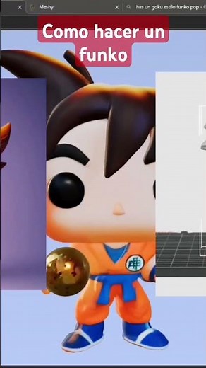 Como hacer un funko con AI para imprimir en 3D #impresión3d #impresiones3d #funkopop