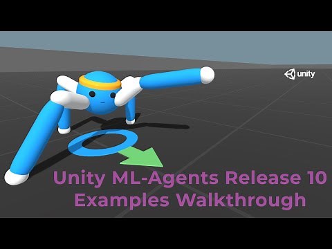 Unity ML-Agents Release 10, Examples Walkthrough