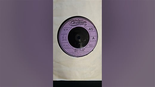 My #vinyloftheday from my collection. Monty Python - "Lumberjack Song/Spam Song" #vinyloftoday