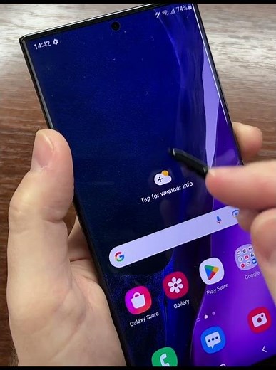 Samsung Note20 Ultra Faulty Screen. Unresponsive to Touches. Only Works with Stylus S Pen