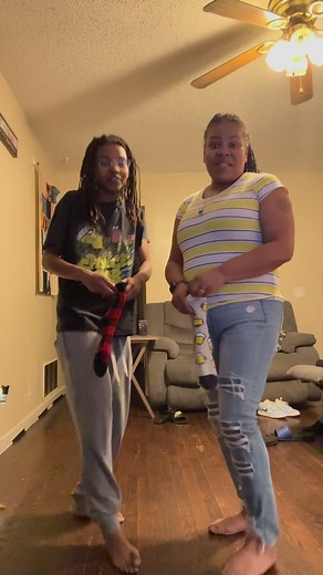 Sock challenge #challenge #sock #funtimes Kie Randølph it was a tie 🤣🤣 | Tekeyshia Randolph