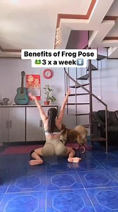 261 reactions · 39 shares | Benefits of Frog Pose 3x a week - ✅Strengthening pelvic floor muscles ✅May improve mental emotional health✅Help diabetes management✅Help relieve lower back tension✅Stretching inner thighs and hips✅Strengthen the pelvic floor muscles✅Strengthen core #fitnesstips #fitfam #flexibility #highlights #everyone #reelsvideo #jackiefitnessph #reelsvideos #fbreels #fyp #stayhealthy #2024newyear | Jackie Lou | Facebook