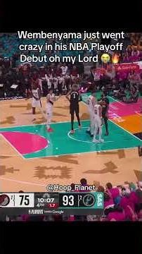 bro really went on & started to iso in the end 😮‍💨🔥 #nbabasketball #wemby #hoopplanet