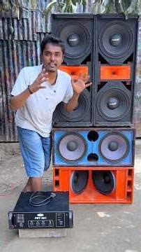 How to make powerful Dj box at home #shorts #tech #dj #btechnic