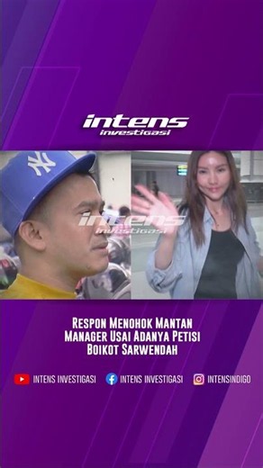 Respon Mantan Manager Usai Adanya Petisi Boikot Sarwendah #sarwendah #rubenonsu