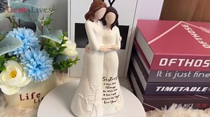 Sister Birthday Gifts from Sisters,Sister Birthday Gifts Figurines,Bestie, Friendship Gifts for Christmas, Mother's Day, Sisters Day