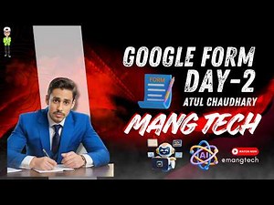 Google Form Training Part-2 | Prefill Forms, App Script, Section Forms Restrictions & Advanced Tips