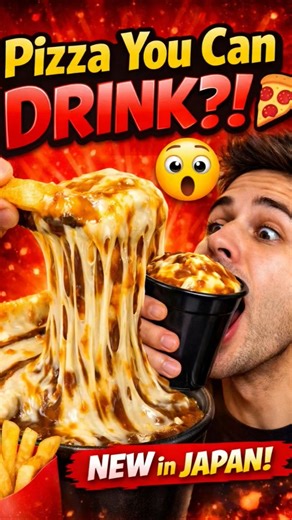 Pizza You Can DRINK?! 🍕😱