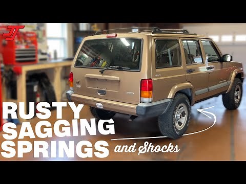 Replacing Worn Out Leaf Springs & Shocks | Jeep Cherokee XJ