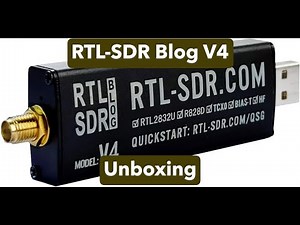 RTL-SDR Blog V4 Unboxing