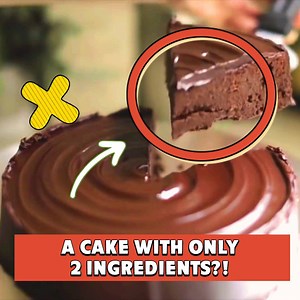 468K views · 1.5K reactions | A CAKE  with ONLY TWO ingredients?!  | David's Test Kitchen | Facebook