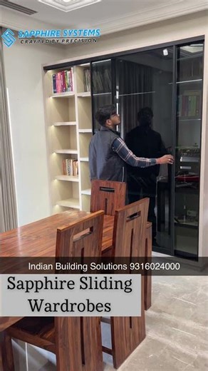 Elegant Sliding Wardrobe🚪✨ | Smart Storage, Seamless Style