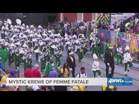 Mystic Krewe of Femme Fatale: Andrew Wilson Charter marching band