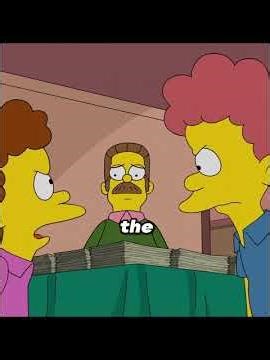 A murder took place in Springfield #simpsons #cartoon #thesimpsons #shorts