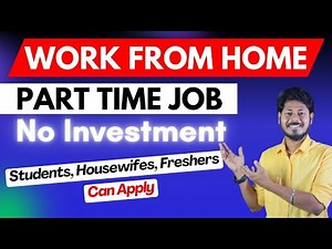 Best Part Time work from home jobs in tamil @haritalkiesinfo