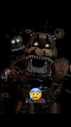 Nightmare Bonnie and Freddy Killing Movements #fnaf #fivenightsatfreddys