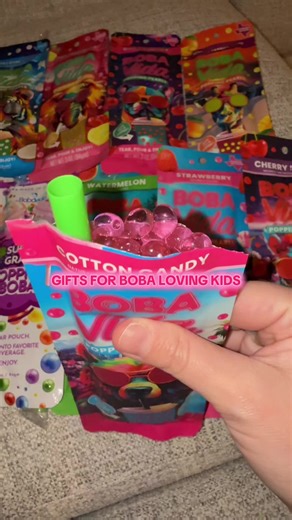 Gift idea for your boba loving kiddos! #boba #giftideasforkids #kidsgifts #stockingstuffersforkids