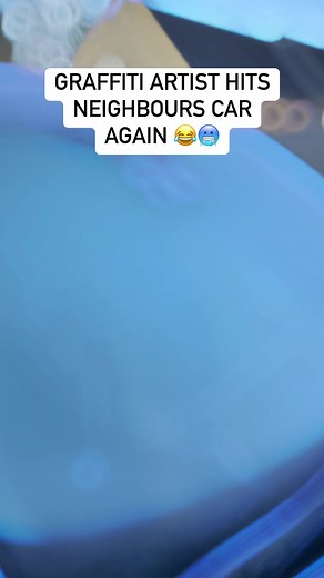 21K views · 67 reactions | Graffiti tagging a neighbours frozen car #graffiti #spraypaints #thesimpsons #bartsimpson | The Stencil Shed | Facebook