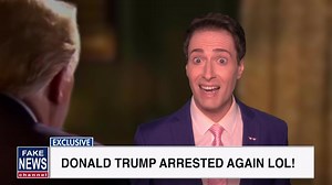 512K views · 34K reactions | One more time for the broken surveillance cameras in the back!  #donaldinthejohnwithboxes | Randy Rainbow | Facebook