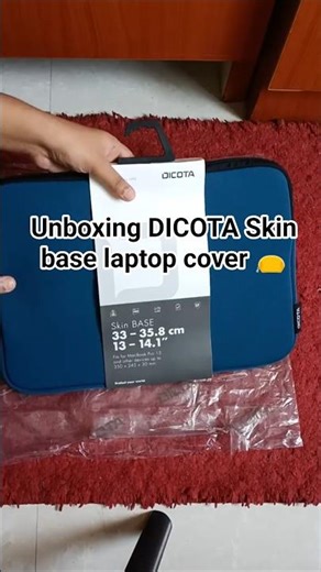 Unboxing DICOTA Skin Base Bag #unboxing #trending #bag #laptop
