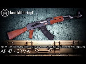 AK-47 (CM.028) BY CYMA - TANIEMILITARIA.PL